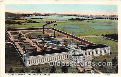 Federal Prison Leavenworth, Kansas USA Prison Unused 