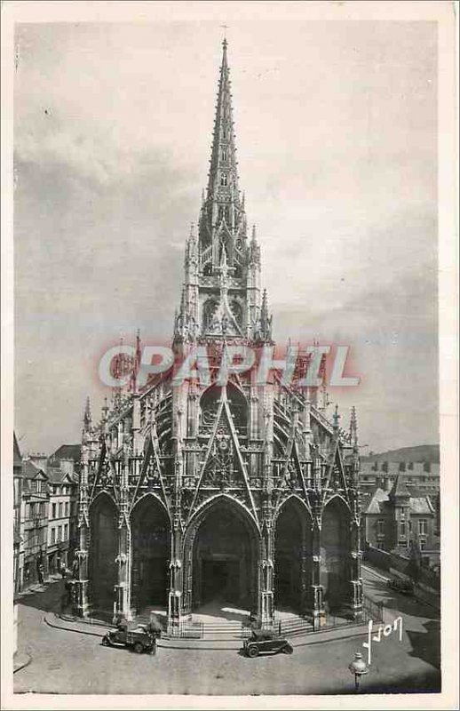 Modern Postcard Rouen (Seine Inf) Church St Maclou