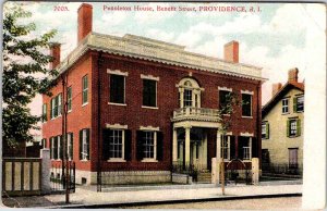 Postcard HOUSE SCENE Providence Rhode Island RI AN0643