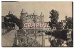 Postcard Old Castle Josselin