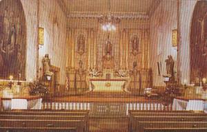 California Santa Barbara Interior Of Church Old Mission