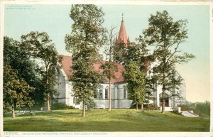 Detroit Phostint Postcard 12900. Houghton Memorial Chapel, Wellesley College MA