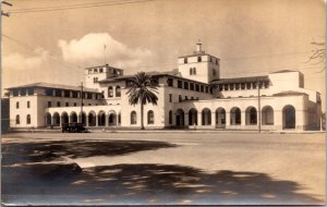 Real Photo Postcard Post Office in Honolulu, Hawaii