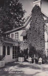 Illinois Geneva Little Traveler Restaurant Real Photo RPPC