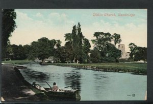 Cambridgeshire Postcard - Ditton Church, Cambridge - Used not postally - T5937