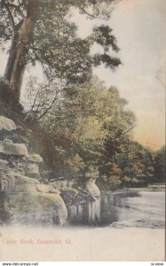 ZANESVILLE , Ohio ,1907 ; Cedar Rock