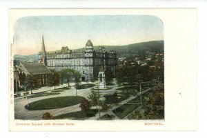 Canada - QC, Montreal. Windsor Hotel, Dominion Square