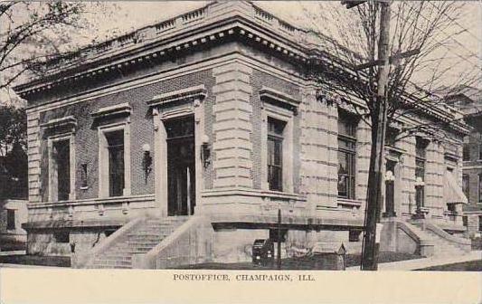 Illinois Champaign Postoffice