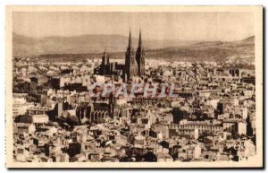 Old Postcard Clermont Ferrand Vue Generale