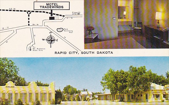 South Dakota Rapid City Tradewinds Motel