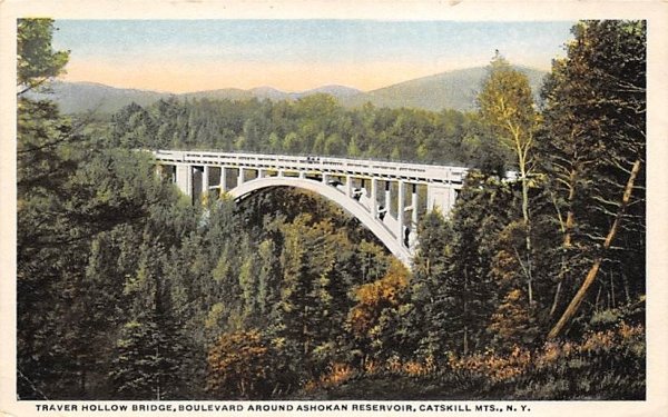 Traver Hollow Bridge Catskilll Mts Ashokan Reservoir, New York