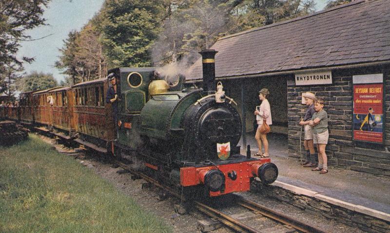 Talyllyn Railway Towyn Merioneth Welsh Train Belfast Poster Postcard