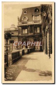 Postcard Old School Massilon 2a Quai des Celestins Paris The balcony small cl...