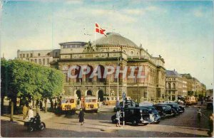 Postcard Modern Theater Royal Copenhagen