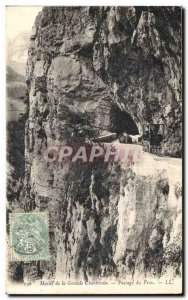 Old Postcard Massif de la Grande Chartreuse Passage Frou Caleche