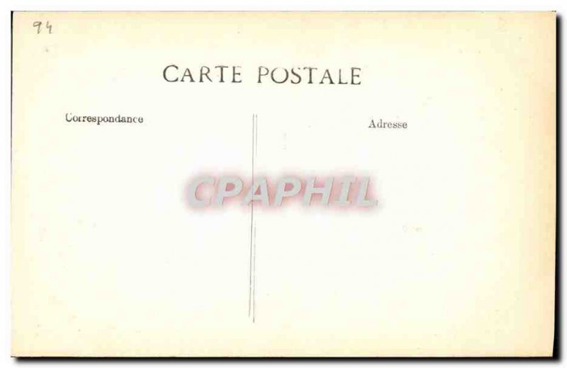 Old Postcard Fancy antique Decor