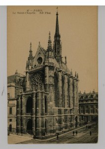 France - Paris. La Sainte-Chapelle