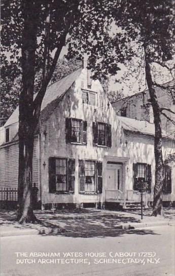 The Abeaham Yates House Dutch Architecture Schenectady New York Artvue