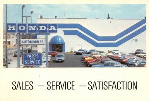 ROCKFORD HONDA Car Dealership Illinois Automobiles 4x6 Vintage Postcard