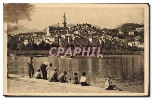 Postcard Old Port Menton