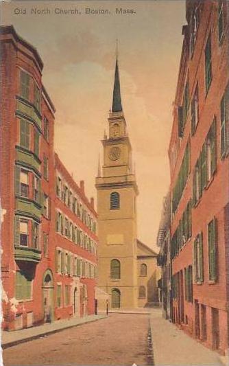 Massachustetts Boston Old North Church