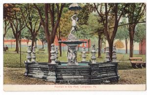 Fountain, City Park, Lehighton PA