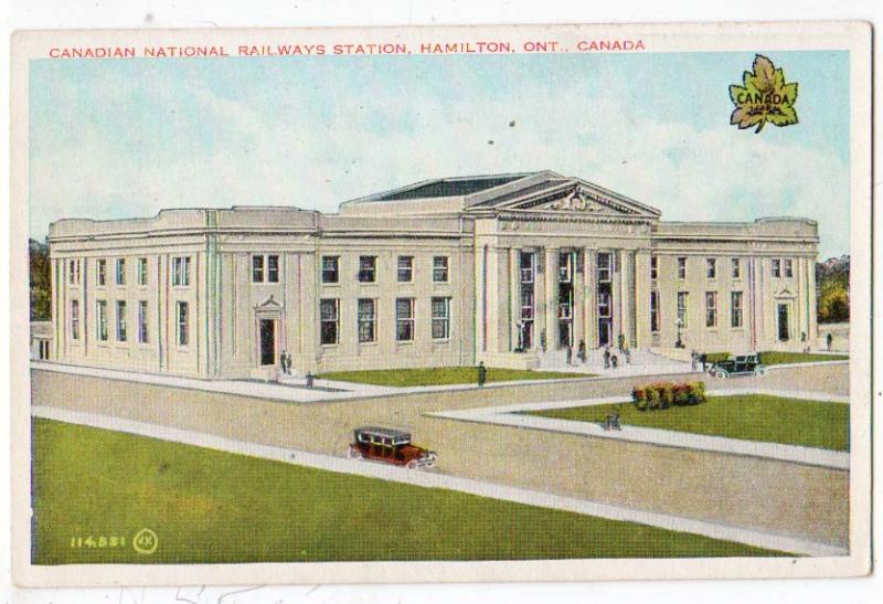 Canadian National Railways Station, Hamilton Ont