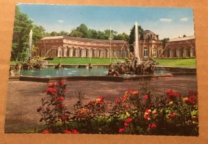 UNUSED PC -  HERMITAGE UPPER GROOTO W/ TEMPLE OF THE SUN, BAYREUTH, GERMANY