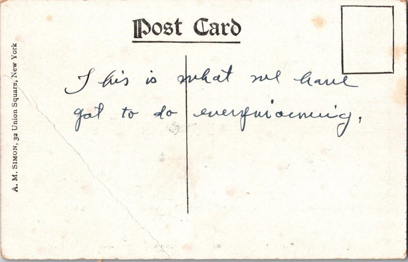 PHYSICAL EXERCISE Camp at Fort Oglethorpe Chickamauga Park, Georgia Postcard JD5