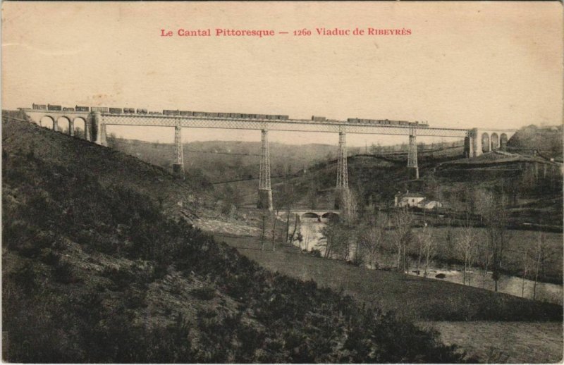 CPA Viaduc de Ribeyres FRANCE (1090820)