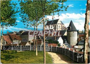 Old Postcard Saint Florentin (Yonne) General view