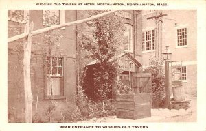 Rear Entrance to Wiggins Old Tavern Hotel Northampton & Wiggins Old Tavern, I...