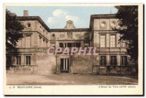 Old Postcard Beaucaire Gard The City Hotel