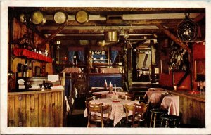 Vtg Chicago Illinois IL Cape Cod Room The Drake Seafood Restaurant Postcard