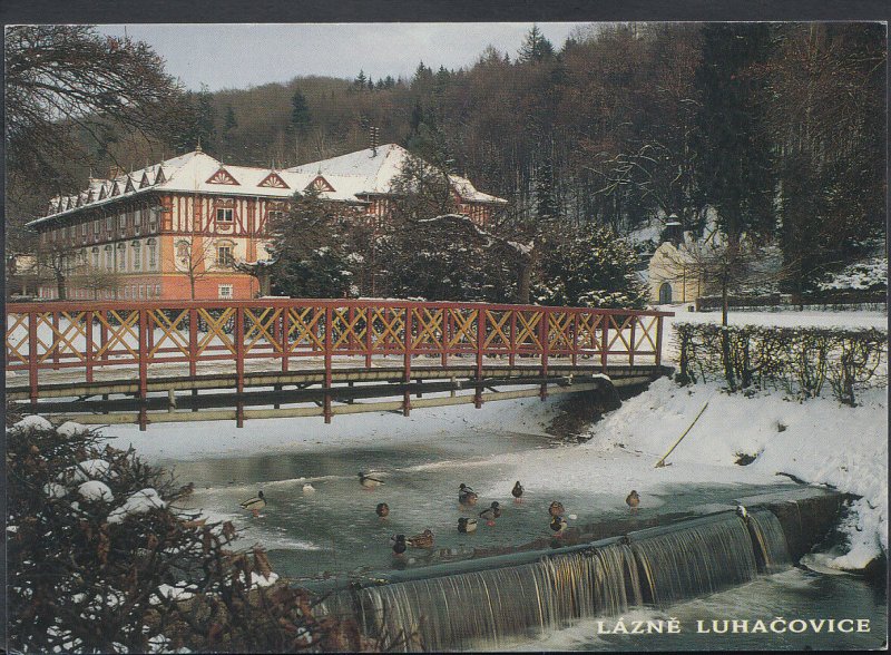 Czech Republic Postcard - Lazne Luhacovice     RR1773