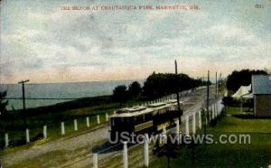 The Beach At Chautauqua Park - Marinette, Wisconsin