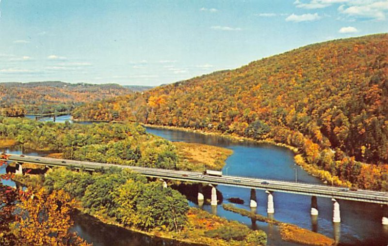 View from Winona Cliffs  Delaware Water Gap Pennsylvania, PA