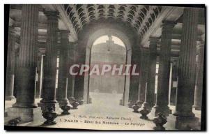 Old Postcard Paris Hotel Le Coin peristyle