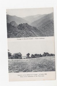 PAPUA NEW GUINEA,c1910 ppc. Place of 1st. Mass & Landscape, Sacred Heart Fathers