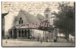 Postcard Old Saint Maur L & # 39eglise