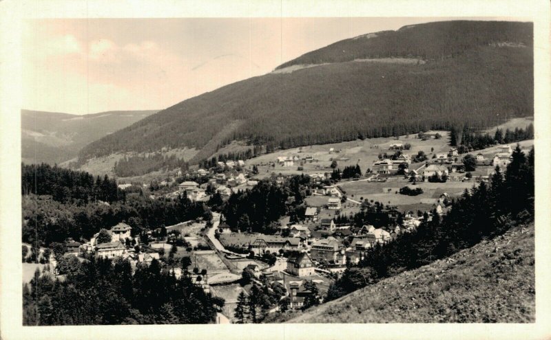 Czech Republic Krkonoše Spindleruv Mlýn Riesengebirge RPPC 06.70 