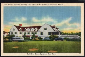 New York SYRACUSE Club House Drumlins Country Club E. Colvin Street - LINEN