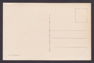 Vintage postcard Hockstein Wolfsschlucht stairs Hohnstein Germany