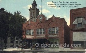 Central Fire Station, Flint, Michigan, USA Fire Related Unused 