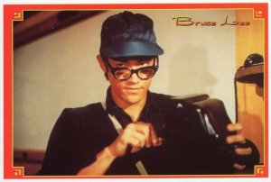 Bruce Lee In Fist Of Fury Movie Film Spectacles Glasses Postcard