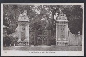 Middlesex Postcard - The Lion Gates, Hampton Court Palace   RS6315
