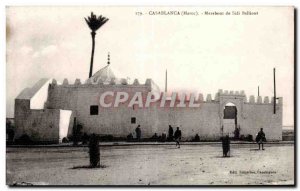 Old Postcard Morocco Casablanca (Morocco) Marabout Sidi Belliont