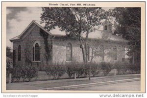 Oklahoma Fort Sill Historic Chapel 1943