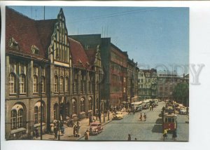 465844 POLAND Zabrze Dvortsova street Old Russian edition postcard