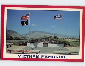 Postcard Vietnam Memorial, Cody, Wyoming